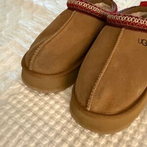 UGG Tazz Slippers in Chestnut Suede